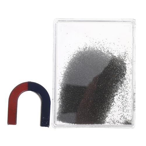 KICHOUSE Magnetfeld Eisenpulver Eisen Eisenpulver Für Wissenschaftliche Experimente Physiklehrinstrument Magnet Für Physikinstrumente Im Klassenzimmer von KICHOUSE
