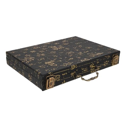 KICHOUSE Mahjong-Koffer Aus Holz Im Vintage-Stil, Langlebiger Mahjong-kacheln-Organizer, Schach- Und Brettspiele, Vintage-behälter Für Unterhaltung Zu Hause Und Im Freien, 26 X 19 cm KICHOUSE Mahjong-Koffer Aus Holz Im Vintage-Stil, Langlebiger Mahjong-kacheln-Organizer, Schach- Und Brettspiele, Vintage-behälter Für Unterhaltung Zu Hause Und Im Freien, 26 X 19 cm von KICHOUSE