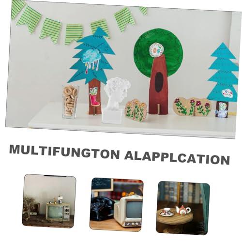 KICHOUSE Maßstab Kunst Skulptur für Puppenhaus Deko Schreibtisch Büro Display Sammelfigur von KICHOUSE