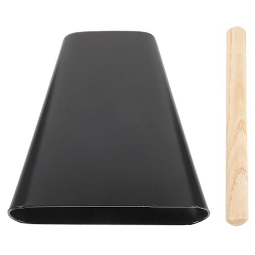 KICHOUSE Metall Kuhglocke mit Holzstock Perfektes Percussion Instrument für Musikunterricht und Bandaufführungen Robust und Laut für Feierlichkeiten KICHOUSE Metall Kuhglocke mit Holzstock Perfektes Percussion Instrument für Musikunterricht und Bandaufführungen Robust und Laut für Feierlichkeiten von KICHOUSE