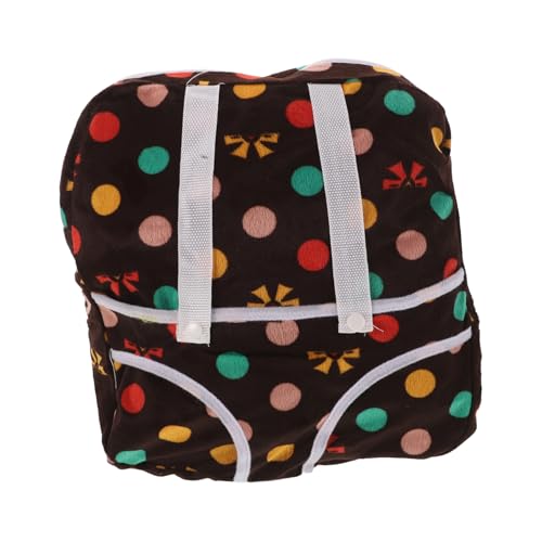 KICHOUSE Mini Backpack Modell für Puppen Dekorative Rucksack Accessoire für Mini Häuser DIY Mikroszenen und Puppenmöbel Hochwertiges Stabiles Material mit Feinem Muster für Kreative von KICHOUSE