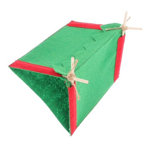 KICHOUSE Mini Camping Zelt Für Puppenhaus Mini Dekoration Zelt Für Szenen Zubehör Für Mini Hauszelte Camping Grüne Farbvariante von KICHOUSE