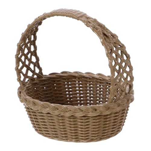 KICHOUSE Mini Harzkörbe für Puppenhausdekoration Lifelike Mini Körbe aus Robustem Harz für Raumdekoration Kreative Rollenspiele KICHOUSE Mini Harzkörbe für Puppenhausdekoration Lifelike Mini Körbe aus Robustem Harz für Raumdekoration Kreative Rollenspiele von KICHOUSE