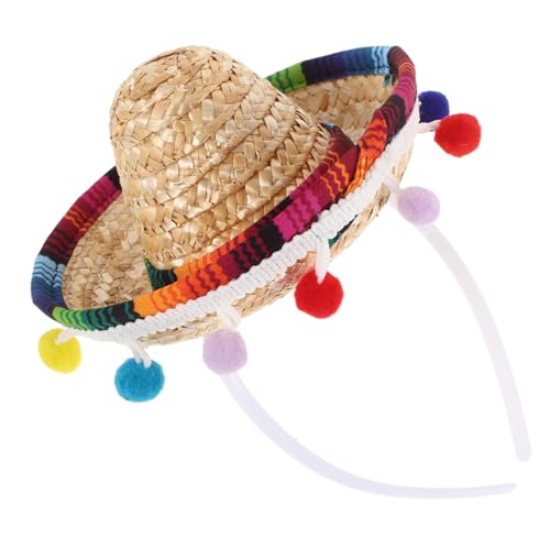 KICHOUSE Mini Mexikanische Partyhüte Kleines Sombrero Stirnband Kinderfreundlich Leicht und Vielseitig für Karneval Fiesta und Geburtstagsfeiern Mexikanische Partyaccessoires KICHOUSE Mini Mexikanische Partyhüte Kleines Sombrero Stirnband Kinderfreundlich Leicht und Vielseitig für Karneval Fiesta und Geburtstagsfeiern Mexikanische Partyaccessoires von KICHOUSE