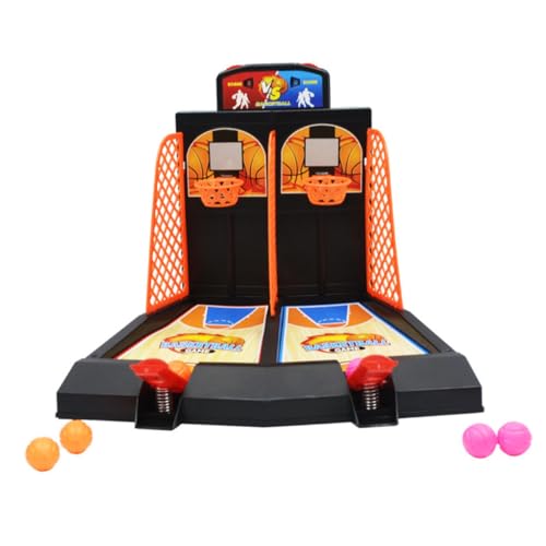 KICHOUSE Mini Tisch Basketballspiel für Spieler Interaktives Finger Basketballspiel um Kreativität und Handgeschicklichkeit zu Fördern Umweltfreundliches Kunststoff Material für Büro und von KICHOUSE