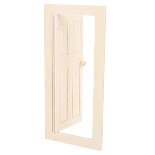 KICHOUSE Mini -simulationstür Holz DIY Türmodell DIY Szene Puppenhaus Möbelzubehör KICHOUSE Mini -simulationstür Holz DIY Türmodell DIY Szene Puppenhaus Möbelzubehör von KICHOUSE