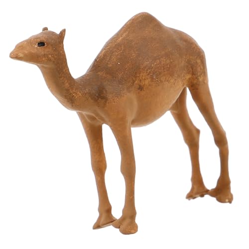 KICHOUSE Miniatur Kamel Figur Wüstentier Deko Detailreiche Resin Miniaturfiguren Sammler Ornament für Landschafts Diorama von KICHOUSE