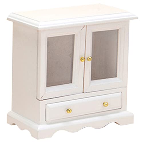 KICHOUSE Miniaturaufbewahrungsschrank Bücherregal Mini Puppenküche Schrank Puppen Hausmöbel Mini Bücherregal KICHOUSE Miniaturaufbewahrungsschrank Bücherregal Mini Puppenküche Schrank Puppen Hausmöbel Mini Bücherregal von KICHOUSE