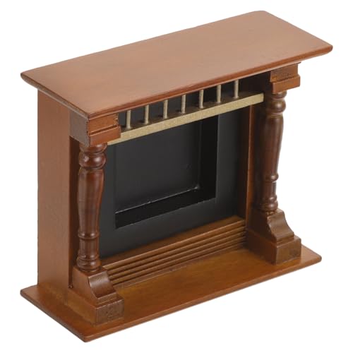 KICHOUSE Mini-hausdekorationen Mini-holzkamin Miniaturmöbel Im Maßstab 112 Für Puppenhäuser von KICHOUSE