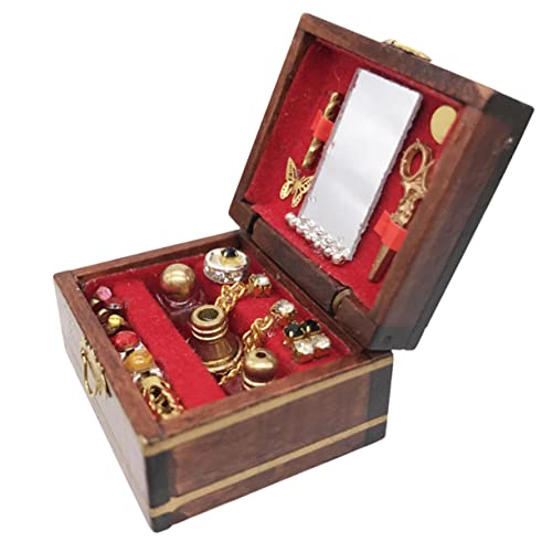 KICHOUSE Miniaturschmuck Aufbewahrungsschachtel Niedliche Schmuck Box Für Puppenhaus Dekoration Für Kreative Szenen Und Stilvolle Aufbewahrung Langlebig Und Detailreich KICHOUSE Miniaturschmuck Aufbewahrungsschachtel Niedliche Schmuck Box Für Puppenhaus Dekoration Für Kreative Szenen Und Stilvolle Aufbewahrung Langlebig Und Detailreich von KICHOUSE