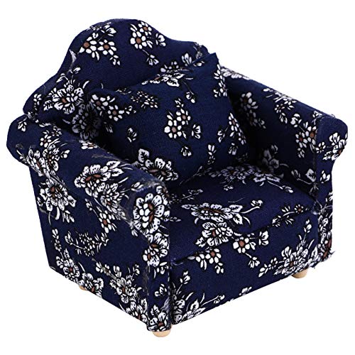 KICHOUSE Miniblau Blumensofa Mini-Sofa- Häuser Puppe Miniatur Mini-Sofa-Figur Spielhaus Sofa Sofamodell Spielzeugsofa mit Kissen Dorf Hu Tongmu Blue KICHOUSE Miniblau Blumensofa Mini-Sofa- Häuser Puppe Miniatur Mini-Sofa-Figur Spielhaus Sofa Sofamodell Spielzeugsofa mit Kissen Dorf Hu Tongmu Blue von KICHOUSE