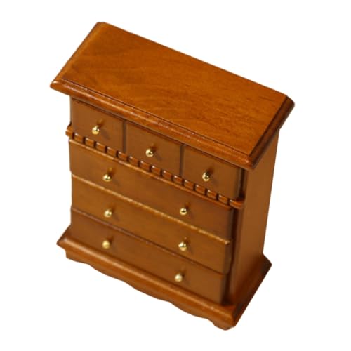 KICHOUSE Möbel Schrank aus Holz Vintage Puppenhaus Nachttisch für DIY Hochwertiges Puppenhaus Zubehör Einzigartige Deko für Miniaturszenen und Kreative Bastelprojekte KICHOUSE Möbel Schrank aus Holz Vintage Puppenhaus Nachttisch für DIY Hochwertiges Puppenhaus Zubehör Einzigartige Deko für Miniaturszenen und Kreative Bastelprojekte von KICHOUSE
