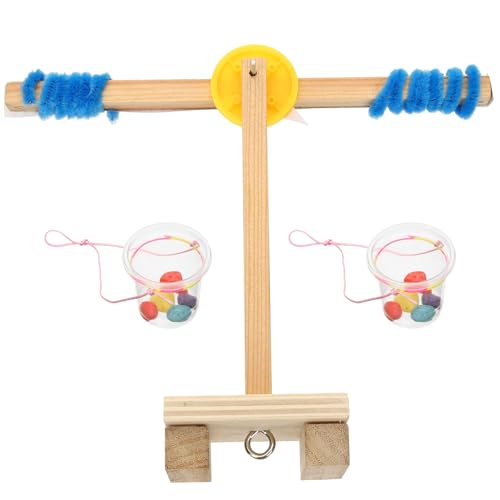 KICHOUSE Montessori Lernspielzeug Toy Märkte Kinder Balance Holzschwebebalken Baby Material Bildungsspielzeug Zählen Wissenschaftsexperiment Wissenschaftsspielzeug für Holzwaage Waage Scale KICHOUSE Montessori Lernspielzeug Toy Märkte Kinder Balance Holzschwebebalken Baby Material Bildungsspielzeug Zählen Wissenschaftsexperiment Wissenschaftsspielzeug für Holzwaage Waage Scale von KICHOUSE