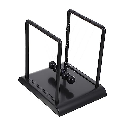 KICHOUSE Newton Balance Bälle Schwarzes für Büro Heim Physik Modell Schwebende Kugeln Schreibtisch Schmuck Pädagogisches für Wissenschaftsinteressierte KICHOUSE Newton Balance Bälle Schwarzes für Büro Heim Physik Modell Schwebende Kugeln Schreibtisch Schmuck Pädagogisches für Wissenschaftsinteressierte von KICHOUSE