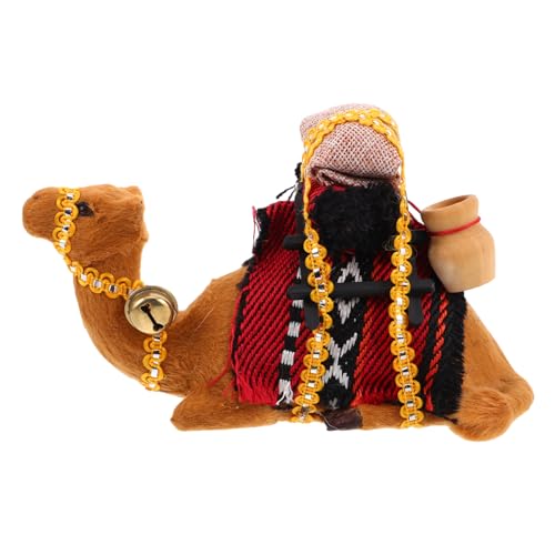 KICHOUSE Niedliche Tierfigur, Kamelfigur, Ornament, Tier-Desktop-Ornament, Heimdekoration, Wüstenszene, Figur, Wildtier-Desktop-Ornament KICHOUSE Niedliche Tierfigur, Kamelfigur, Ornament, Tier-Desktop-Ornament, Heimdekoration, Wüstenszene, Figur, Wildtier-Desktop-Ornament von KICHOUSE