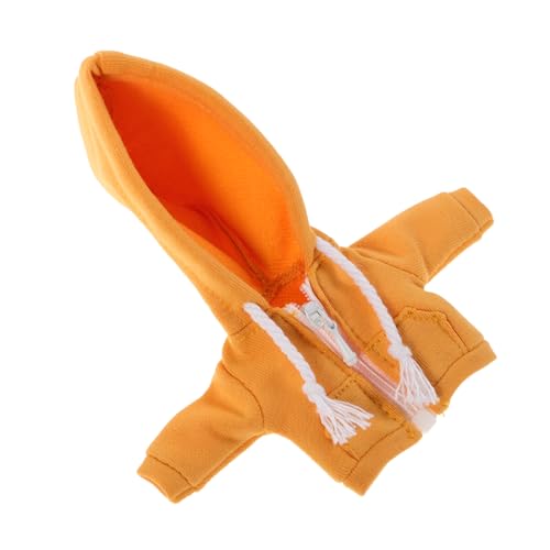 KICHOUSE Niedlicher Puppen-Kapuzenpullover Für Kleine Miniatur-Puppen, Zum Anziehen, Kapuzenpullover, Kleidung, DIY-Spiel-Outfit Für Puppen Im Maßstab 1:12, Puppenzubehör, Gelb KICHOUSE Niedlicher Puppen-Kapuzenpullover Für Kleine Miniatur-Puppen, Zum Anziehen, Kapuzenpullover, Kleidung, DIY-Spiel-Outfit Für Puppen Im Maßstab 1:12, Puppenzubehör, Gelb von KICHOUSE
