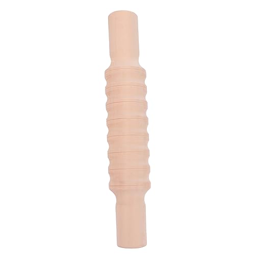KICHOUSE Handicraft Holz Knete Nudelholz Mit Textur Für Kreative Junge Mädchen Perfektes Werkzeug Für Bastelprojekte Und Modellierende Aktivitäten Für Kleine Hände Und Stundenlangen von KICHOUSE