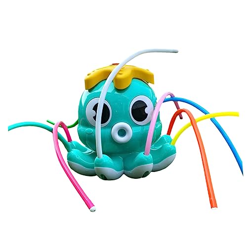 KICHOUSE Oktopus bestreuen interaktives Outdoor Attraktives für Kleinkinder Wassersprühspielzeug Badespielzeug Poolbewässerungsspielzeug Plastik Blue KICHOUSE Oktopus bestreuen interaktives Outdoor Attraktives für Kleinkinder Wassersprühspielzeug Badespielzeug Poolbewässerungsspielzeug Plastik Blue von KICHOUSE
