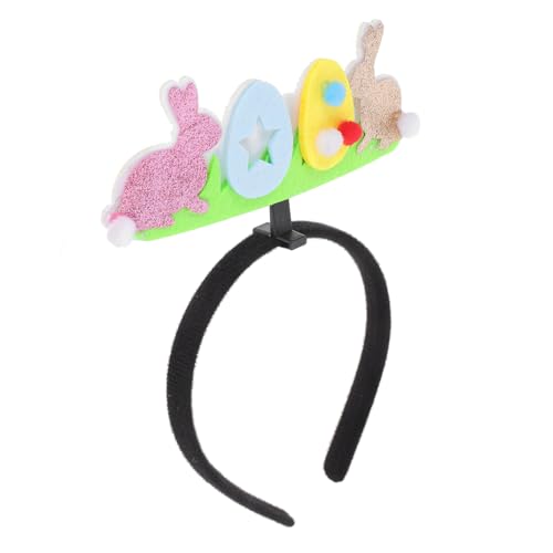 KICHOUSE Geschmückter Osterparty-Kopfschmuck Haarband Osterhasen-Thema Poemtian-kostüm-zubehör KICHOUSE Geschmückter Osterparty-Kopfschmuck Haarband Osterhasen-Thema Poemtian-kostüm-zubehör von KICHOUSE