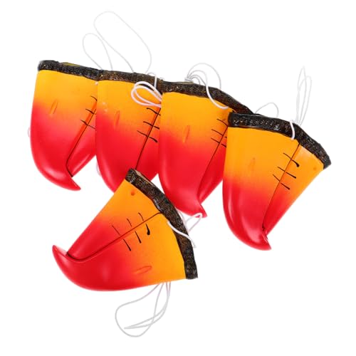 KICHOUSE Tragbares Kompaktes Papageiennasen-requisit 5-teiliges Set Für Halloween-babykostüme Cosplay Karneval Maskenbälle von KICHOUSE