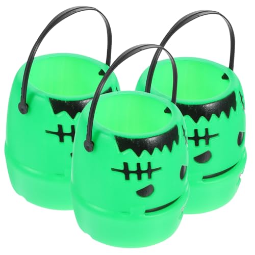 KICHOUSE Party Süßigkeitsbehälter Saures Candy mit Kürbiskonboneimer Griff oder Eimerhalter Zombie Süßigkeitseimer Eimer Partyzubehör Süßwarenhalter Süßigkeiten Plastikeimer Halloween Süßes KICHOUSE Party Süßigkeitsbehälter Saures Candy mit Kürbiskonboneimer Griff oder Eimerhalter Zombie Süßigkeitseimer Eimer Partyzubehör Süßwarenhalter Süßigkeiten Plastikeimer Halloween Süßes von KICHOUSE