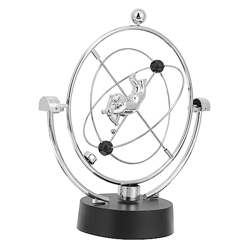 KICHOUSE Perpetuum Mobile Schreibtischspielzeug Kinetisches Swinging Langlebiges Dekompressionsspielzeug für Büro und Home Office zur Stressbewältigung und Kreativen von KICHOUSE