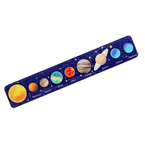 KICHOUSE Planeten -Puzzlespielzeug Passende Spielzeuge für Kleinkinder Kognitions-Matching-Board Kinderrätsel Kinderpuzzle sortieren passendes Puzzle hölzern KICHOUSE Planeten -Puzzlespielzeug Passende Spielzeuge für Kleinkinder Kognitions-Matching-Board Kinderrätsel Kinderpuzzle sortieren passendes Puzzle hölzern von KICHOUSE