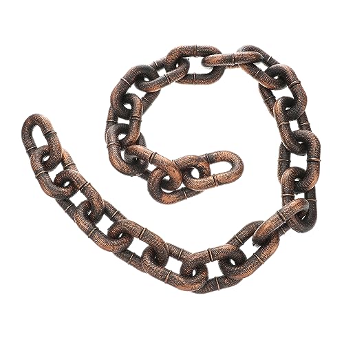 KICHOUSE Plastikkette Halloween Dekoration Realistische Fake Kette Für Halloween Partys Cosplay Und Deko Wiederverwendbar Für Gruselige Und Verkleidungen KICHOUSE Plastikkette Halloween Dekoration Realistische Fake Kette Für Halloween Partys Cosplay Und Deko Wiederverwendbar Für Gruselige Und Verkleidungen von KICHOUSE