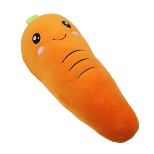 KICHOUSE Plüsch Karottenpuppe Lustiges Ostern Plüschtier Kuschelkissen für Deko und Perfektes von KICHOUSE
