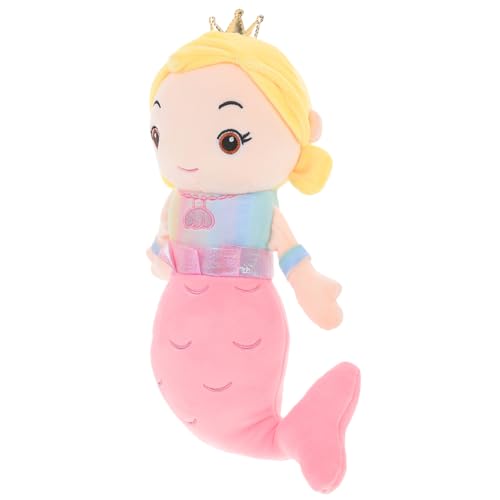 KICHOUSE Plüsch Meerjungfrau Puppe Weicher Cartoon Meerjungfrau Spielzeug Für Leicht Und Kuschelig Plüschtier Für Bett Und Sofa Fördert Kreativität Und Freude von KICHOUSE