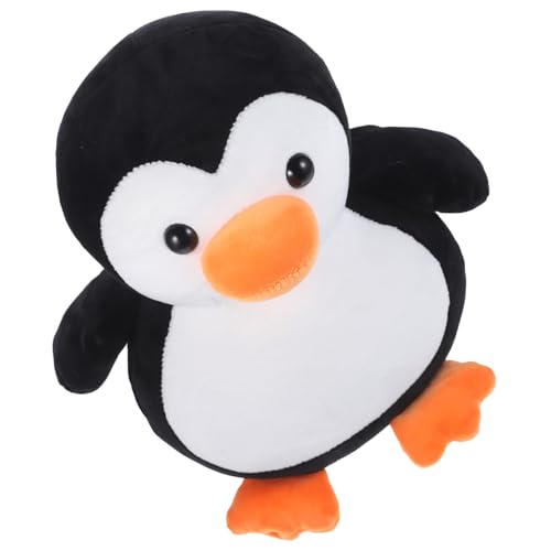 KICHOUSE Plüsch Pinguin Niedliches Stofftier für Dekoration und Kawaii Plüschtier für Schwarzes Plüsch Kissen für Geburtstage und Feiertage von KICHOUSE