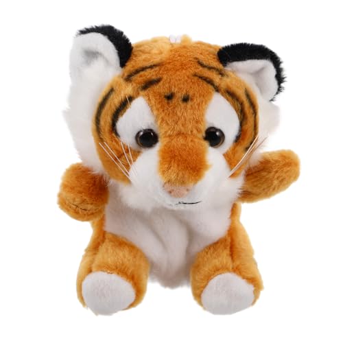 KICHOUSE Plüsch Tiger Geldbörse Anhänger Weiches Plüschmaterial Vielseitig Schlüsselanhänger oder Taschenanhänger Niedliches Design für Kinderzimmer Dekoration Perfektes von KICHOUSE