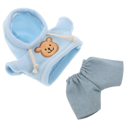 KICHOUSE Plüschbär Kleidung Set Austauschbare Hoodie Jeans für Kuscheltiere Niedliche Puppenkleidung für für Anlässe Liebevolle Handarbeit Langlebig und Individuell Gestaltbar KICHOUSE Plüschbär Kleidung Set Austauschbare Hoodie Jeans für Kuscheltiere Niedliche Puppenkleidung für für Anlässe Liebevolle Handarbeit Langlebig und Individuell Gestaltbar von KICHOUSE