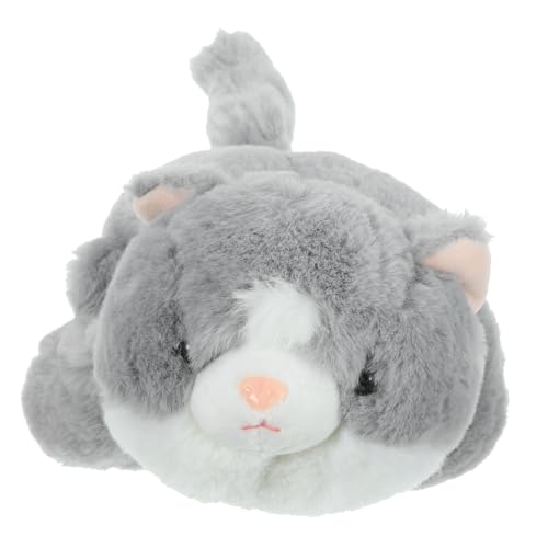KICHOUSE Plüschpuppe Simulationstierspielzeugkatzen Kuscheltiere Für Mädchen Animalthema -Party -gefälligkeiten Nette Tierfigur Tierischer Umarmer Armbänder Gefälligkeiten Pp Baumwolle Grau KICHOUSE Plüschpuppe Simulationstierspielzeugkatzen Kuscheltiere Für Mädchen Animalthema -Party -gefälligkeiten Nette Tierfigur Tierischer Umarmer Armbänder Gefälligkeiten Pp Baumwolle Grau von KICHOUSE