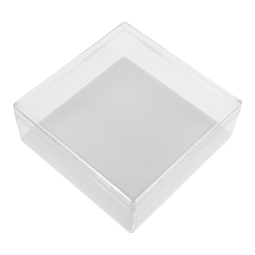 KICHOUSE Probenbox Probenhalter Probenaufbewahrungsbehälter Probenaufbewahrungsboxen Probenbehälter Figurenvitrine Schattenrahmenboxen Probenaufbewahrungshalter Acryl Transparent von KICHOUSE