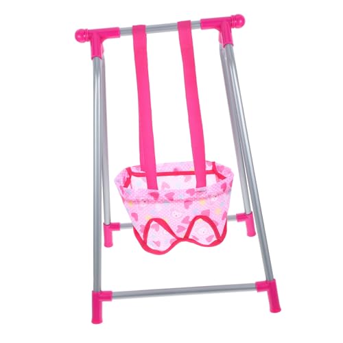 KICHOUSE Puppenschaukel aus Strapazierfähigem Material für Puppenhaus Dekoration Kompaktes für Drinnen und Draußen Langlebig und Robust für Stundenlangen Spielspaß KICHOUSE Puppenschaukel aus Strapazierfähigem Material für Puppenhaus Dekoration Kompaktes für Drinnen und Draußen Langlebig und Robust für Stundenlangen Spielspaß von KICHOUSE