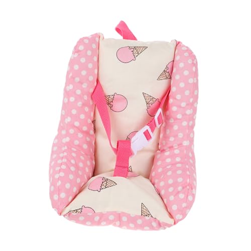 KICHOUSE Puppensitz Sicherheitssitz für Leichter Tragbarer Puppensitz aus Multifunktionale Verwendung Puppensitz oder Babykissen Sicher Bequem für Puppen KICHOUSE Puppensitz Sicherheitssitz für Leichter Tragbarer Puppensitz aus Multifunktionale Verwendung Puppensitz oder Babykissen Sicher Bequem für Puppen von KICHOUSE