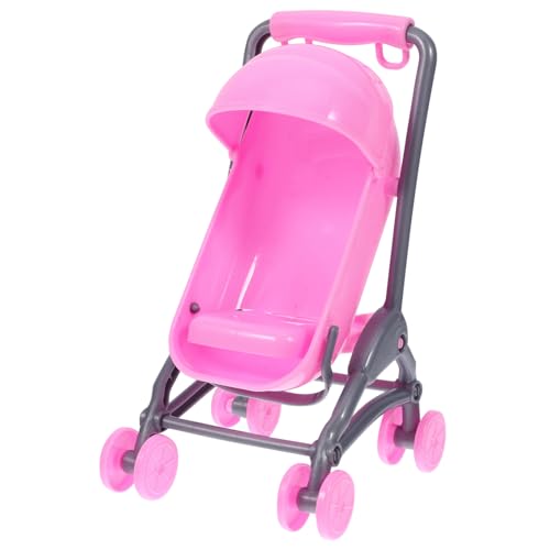 KICHOUSE Puppenwagen für Puppenhaus Kinderwagen Modell Sicheres und Langlebiges Zubehör für Kreative Rollenspiele Fördert Praktische Fähigkeiten von Kindern KICHOUSE Puppenwagen für Puppenhaus Kinderwagen Modell Sicheres und Langlebiges Zubehör für Kreative Rollenspiele Fördert Praktische Fähigkeiten von Kindern von KICHOUSE