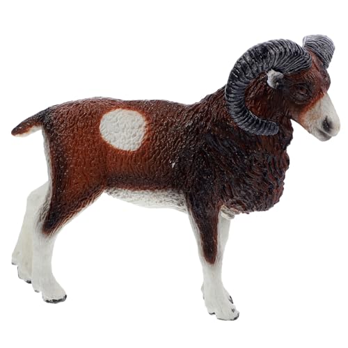 KICHOUSE Realistische Figur Kognitives Tiermodell Für Detailreiche Imitation Eines Europäischen Mufflons Hochwertiges Dekorationsobjekt Für Kinderzimmer Spielzeugfigur KICHOUSE Realistische Figur Kognitives Tiermodell Für Detailreiche Imitation Eines Europäischen Mufflons Hochwertiges Dekorationsobjekt Für Kinderzimmer Spielzeugfigur von KICHOUSE