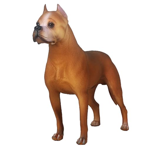 KICHOUSE Bulldogge Statue Herzförmig Realistische Hundestatue Dekorative Dogo Argentino Figur Aus Hochwertigem Material Naturgetreue Nachbildung Für Zuhause Büro Oder Als Für Hundeliebhaber KICHOUSE Bulldogge Statue Herzförmig Realistische Hundestatue Dekorative Dogo Argentino Figur Aus Hochwertigem Material Naturgetreue Nachbildung Für Zuhause Büro Oder Als Für Hundeliebhaber von KICHOUSE