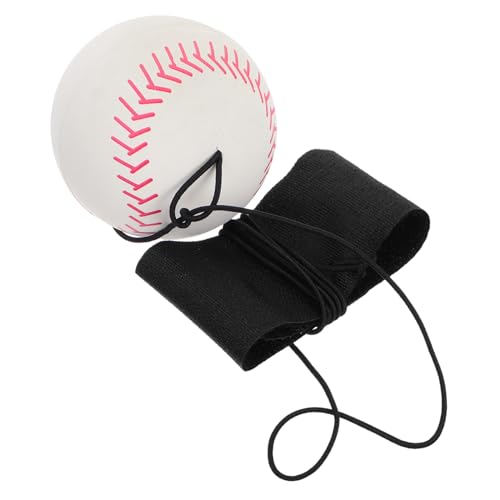 KICHOUSE Hüpfball mit Handschlaufe Handgelenkball Verstellbarer Baseball Rückgabeball Handgelenk Trainingsball für Jugendliche und Erwachsene für Fitness und Koordinationstraining KICHOUSE Hüpfball mit Handschlaufe Handgelenkball Verstellbarer Baseball Rückgabeball Handgelenk Trainingsball für Jugendliche und Erwachsene für Fitness und Koordinationstraining von KICHOUSE