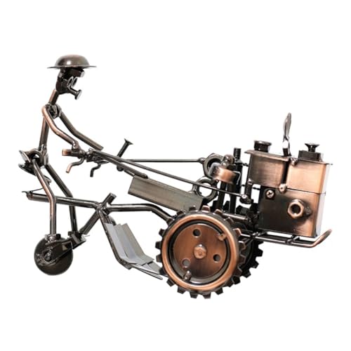 KICHOUSE Retro -traktormodell Ornamente Schreibtisch Desktop Traktor-Kugel -Traktor-verzierung Traktorstatue Im Vintage-Stil Kleines Traktormodell Eisen Brown KICHOUSE Retro -traktormodell Ornamente Schreibtisch Desktop Traktor-Kugel -Traktor-verzierung Traktorstatue Im Vintage-Stil Kleines Traktormodell Eisen Brown von KICHOUSE