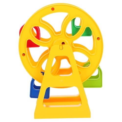 KICHOUSE Riesenrad-Spielzeug: Eisenbahnschienen-Riesenrad – Stimuliert das räumliche Denken und die motorischen Fähigkeiten von Kindern – Sicheres Zubehör für die Sandkasten-Landschaftsgestaltung von KICHOUSE