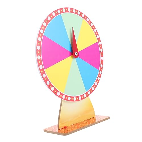 KICHOUSE Roulette-Lotteriespiel unterhaltungsspiele Gaming Equipment Gewinnspielspiel Plattenspieler großes Rad drehteller Requisiten für Partyspiele. Kinderpartyzubehör Schaum von KICHOUSE