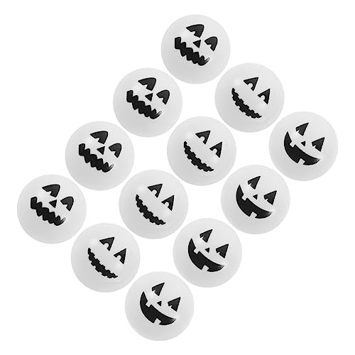 KICHOUSE Sammeln Saures Horror Toy Katzenspielzeug oder Karneval Dekoration Plastikgeisterkugel Tischtennisbälle für Festival Unterhaltung Ballprops Partyzubehör Kleiner Poolspiele von KICHOUSE