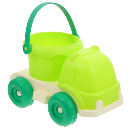 KICHOUSE Sandautospielzeug mit Abnehmbarem Eimer Tragbarer Cartoon Strand LKW für Sommeraktivitäten Am Meer Stabil und rutschfest Vielseitig Einsetzbar Sandeimer KICHOUSE Sandautospielzeug mit Abnehmbarem Eimer Tragbarer Cartoon Strand LKW für Sommeraktivitäten Am Meer Stabil und rutschfest Vielseitig Einsetzbar Sandeimer von KICHOUSE
