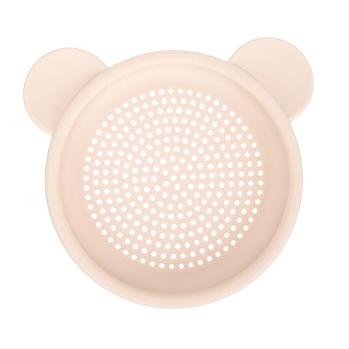 KICHOUSE Sandsieb Strand Sandkasten Kinderspielzeug Sandspielzeug Sandsieb Hand Sandfilter Interaktives Sandspielzeug Rosa Kieselgel von KICHOUSE