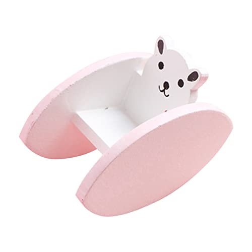 KICHOUSE Schaukelstuhl Für Modell Schaukelstuhl Kleines Hauszubehör Kleines Hausdekor Mini-schaukelstuhl Mini-möbelmodell Modell Eines Schaukelstuhls Aus Holz Mini Möbel Rosa MDF KICHOUSE Schaukelstuhl Für Modell Schaukelstuhl Kleines Hauszubehör Kleines Hausdekor Mini-schaukelstuhl Mini-möbelmodell Modell Eines Schaukelstuhls Aus Holz Mini Möbel Rosa MDF von KICHOUSE