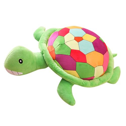 KICHOUSE Schildkrötenpuppe Gemütliches Dekokissen Gefüllte Puppe Wohnkultur Flauschiges Kuscheltier Plüsch von KICHOUSE