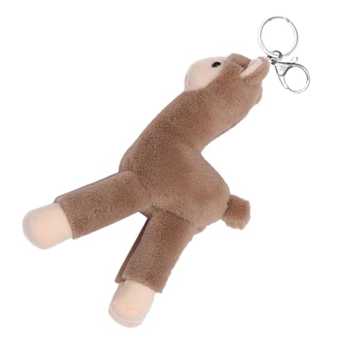 KICHOUSE Schlüsselanhänger Kette Für Ringe Kreative Taschenaufhängung Zinklegierung Brown von KICHOUSE